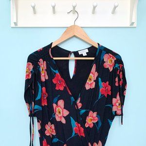 Market & Spruce- Loose Floral Romper